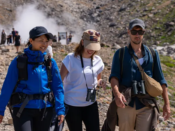 A small-group walk